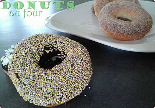 Donuts cuits au four