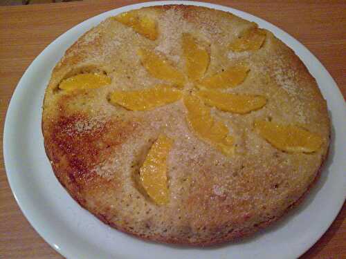 Gâteau à l'orange et aux marrons - La ronde des délices
