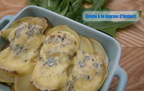 Gratin à la Fourme d'Ambert