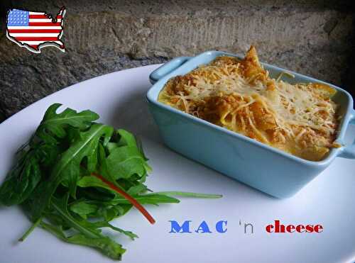 Gratin de maccaronis au fromage (Mac and cheese in American)