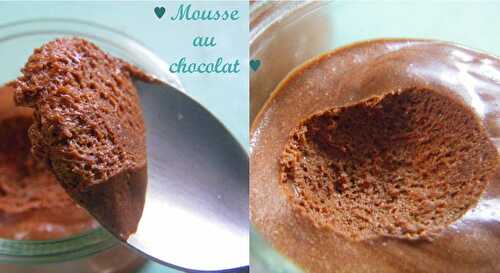 Mousse au chocolat