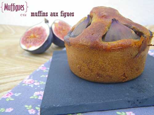 Muffins aux figues, miel et romarin