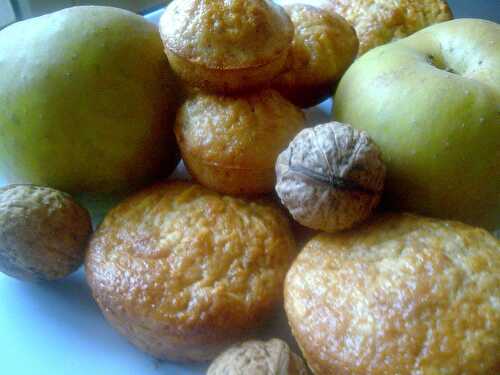 Muffins pommes-noix