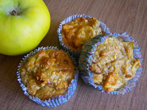 Muffins rustiques pomme cannelle