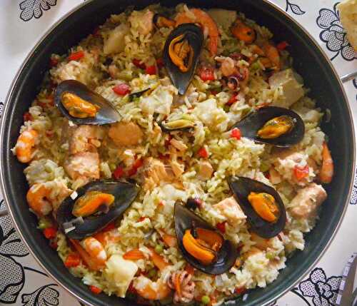 Paella marinière