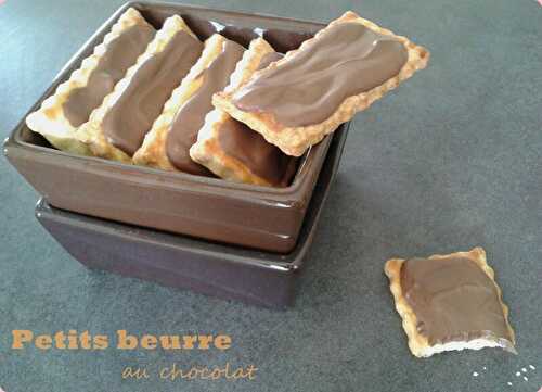 Petits beurre au chocolat