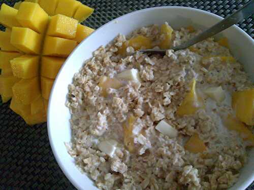 Porridge exotique mangue coco