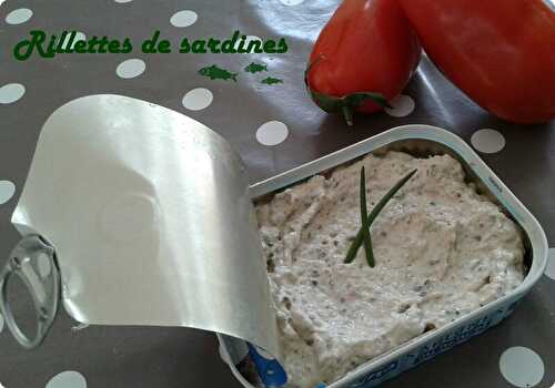 Rillettes de sardines