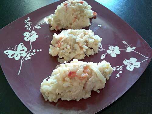 Risotto au poulet et côtes de bettes