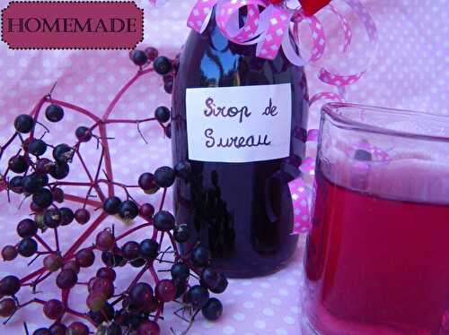 Sirop de baies de sureau