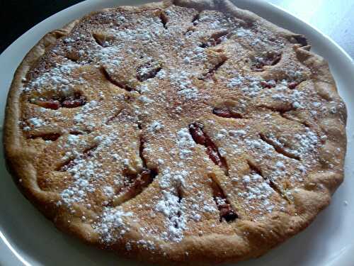 Tarte amandine aux figues