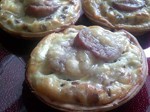 Tartelettes aux lentilles blondes