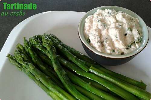 Tartinade au crabe