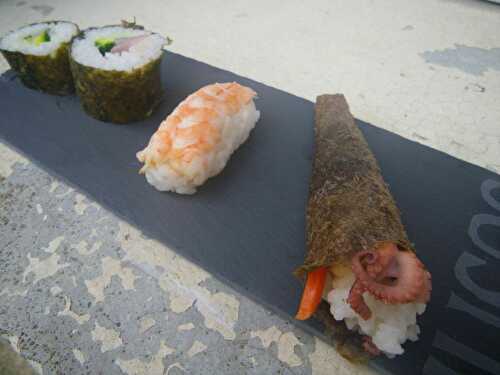 Temaki sushi au poulpe et carotte - La ronde des délices