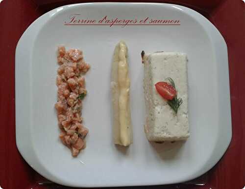 Terrine d'asperges au saumon