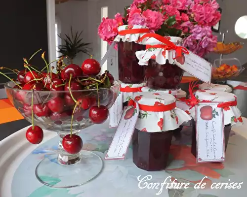 Confiture de cerises