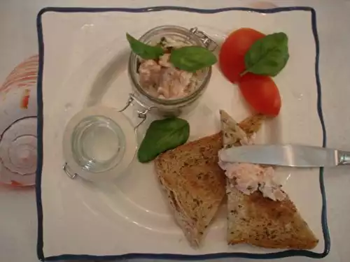 Rillettes de saumon fumé