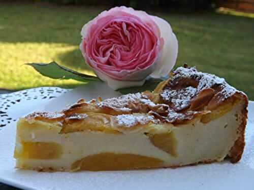 Clafoutis aux mangues et lait d’amandes…………vraiment trop bon !!!!