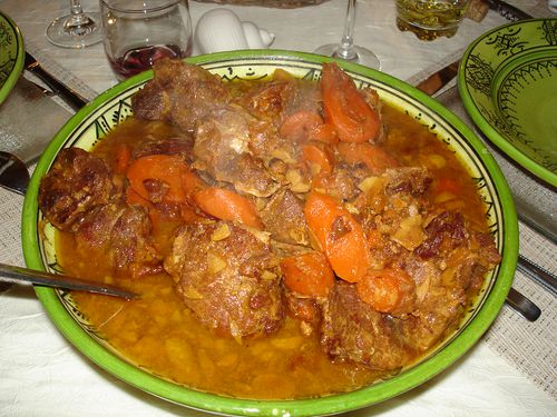 Sauté de porc façon tajine