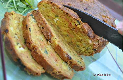 Cake courgettes et curry