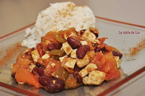 Chili con tofu