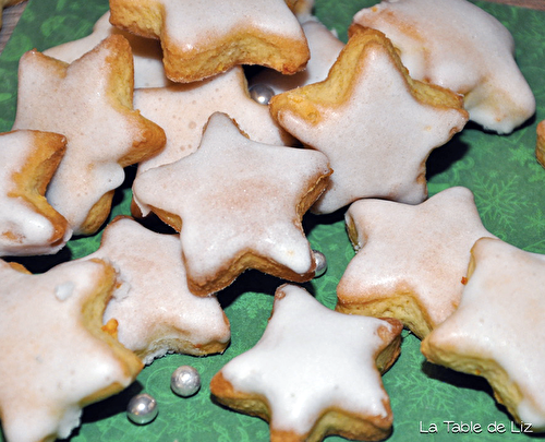 Étoiles sablées à l’orange