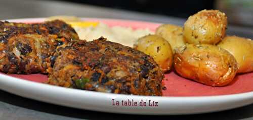 Galettes de haricots azuki et légumes d’hiver