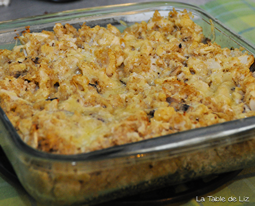 Gratin de quinoa et chou fleur croquant