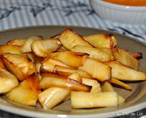 Panais rôtis sucré-salé