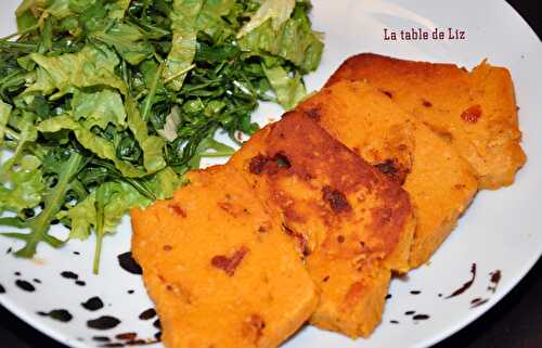 Panisse à la tomate