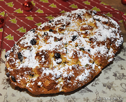 Stollen, la brioche Alsacienne aux fruits sec