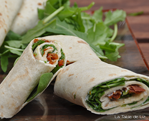 Wraps aux saveurs italiennes