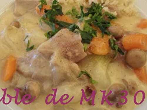 BLANQUETTE DE VEAU À L'ANCIENNE