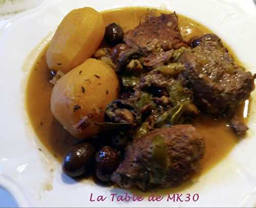 BŒUF AUX OLIVES...