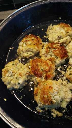 BOULETTES DE POISSON BLANC D'OTTOLENGHI