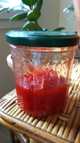 CONFITURE DE FRAISE ET FRUTTINA