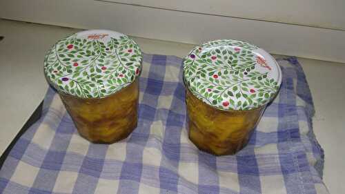 CONFITURE DE MANGUE AUX ÉPICES