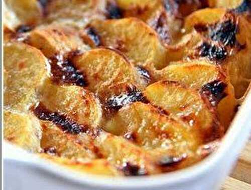 GRATIN DE PATATES DOUCES ET POMMES DE TERRE