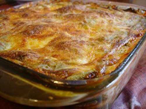 LASAGNES AUX FRUITS DE MER