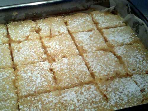 LEMON BARS