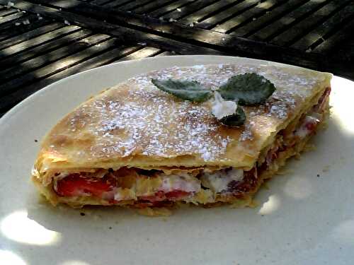 MILLEFEUILLES AUX FRAISES