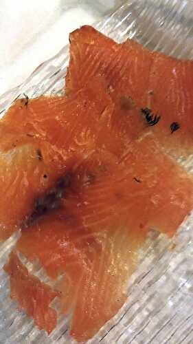 SAUMON GRAVLAX SAUCE ANETH