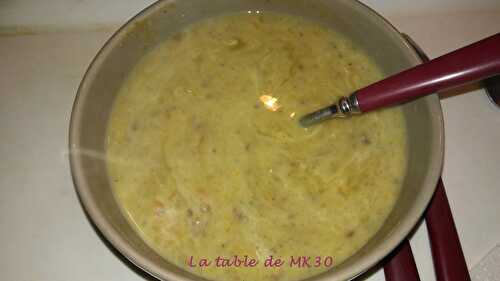 SOUPE VERTE AUX ÉPICES