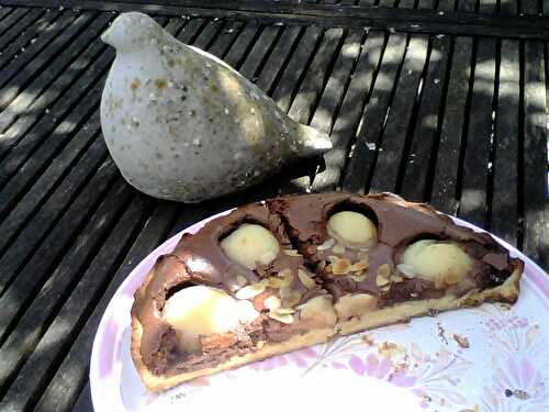 TARTE POIRES ET CHOCOLAT