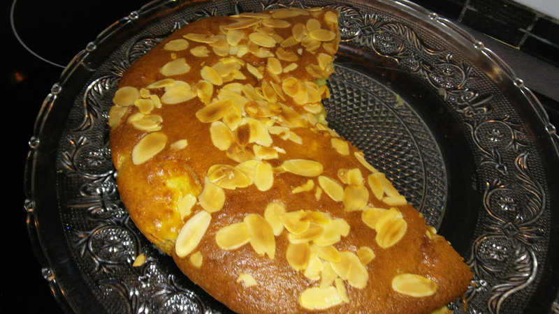 GÂTEAU LÉGER AUX POMMES ET AMANDES