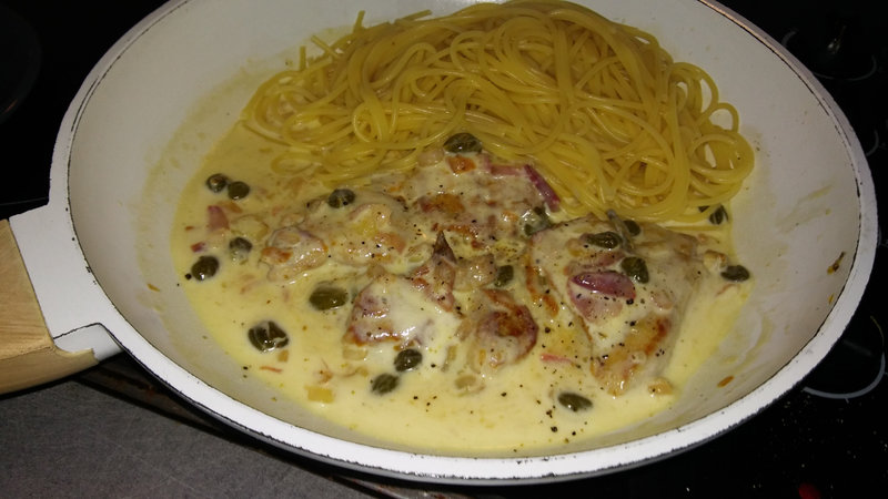 PICCATA DE VEAU CITRON CÂPRES