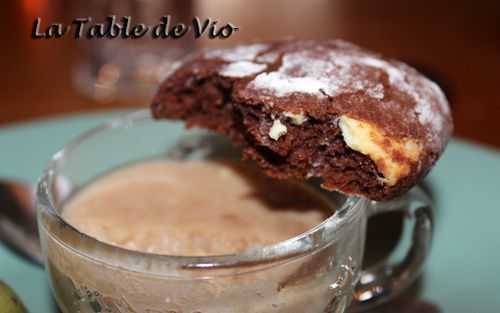 Biscuit chocolat fudge - La table de Vio