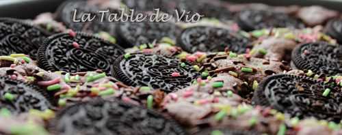 Brownie aux Oreo - La table de Vio