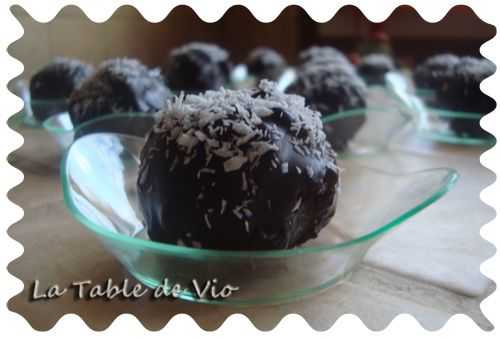 Cake balls au chocolat