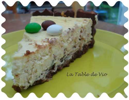 Cheesecake aux M&M's coco